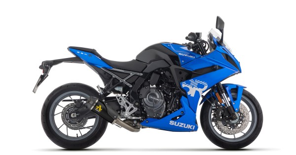 Arrow Racing Works DARK Titanium Full Exhaust System with CF End